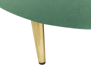 Sofa welurowa zielona SAVAR - Sofy i kanapy - miniaturka - grafika 7