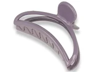 Ozdoby do włosów - Orientana, Klamra spinka do włosów podwójna fioletowa flex - miniaturka - grafika 1