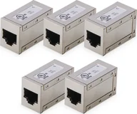 Kable komputerowe i do monitorów - Digitus DIGITUS CAT 6, modulare Kupplung, geschirmt - 5 Stk. - miniaturka - grafika 1