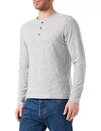 Koszulki męskie - Camel Active Męski T-Shirt, Broken White, S - miniaturka - grafika 1