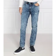 Spodnie męskie - HUGO Jeansy Hugo 708 | Slim Fit - miniaturka - grafika 1