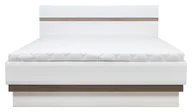 Łóżka - Łóżko Lionel 140X200 Li12 Dąb Sonoma Truflowy Z Pojemnikiem - miniaturka - grafika 1