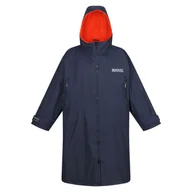 Płaszcze damskie - Regatta Unisex Płaszcz Plażowy Wodoodporny Changing Robe Niebieski, Rozmiar: XS/S - miniaturka - grafika 1