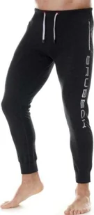 Brubeck LE12780 Spodnie męskie FUSION z długą nogawką czarny XL - Spodnie sportowe męskie - miniaturka - grafika 1