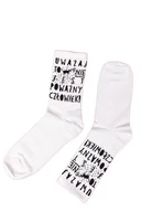 Skarpetki męskie - Skarpety Uważaj - miniaturka - grafika 1