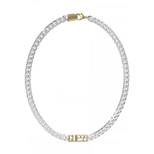 Biżuteria GUESS JUMN03204JWYG. Naszyjnik, Kolor szary. Mężczyzna. - Naszyjniki - miniaturka - grafika 1