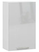 Szafki kuchenne - Nowoczesna Szafka Kuchenna W Kolorze Szary Połysk P7-E35 - miniaturka - grafika 1