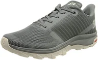Buty trekkingowe damskie - Salomon Outbound Prism damskie buty trekkingowe, Stormy Weather Stormy Weather Lunar Rock - 37 1/3 EU - miniaturka - grafika 1