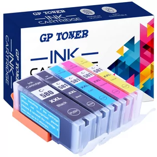 5x Tusz do Canon Pixma TS6150 TS6151 TR7550 TR8550 - Tusze zamienniki - miniaturka - grafika 1