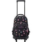 Plecaki - TOTTO Rue Bomper Resma plecak na kółkach, unisex dla dorosłych, czarny (czarny), Jeden rozmiar - miniaturka - grafika 1