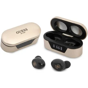 Guess TWS GUTWST31ED złote - Słuchawki - miniaturka - grafika 1