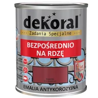 Farby do metalu - Emalia antykorozyjna zieleń mchu półmat 0,65 l - miniaturka - grafika 1