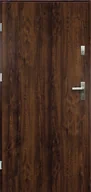 Drzwi zewnętrzne - Isoxa Drzwi zewnętrzne stalowe wejściowe Andromeda 68 orzechowe 80 lewe - miniaturka - grafika 1