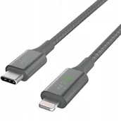 Kable USB - Belkin Smart LED 1,2m szary CAA006BT04GR - miniaturka - grafika 1