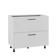 Meble kuchenne - Siena Szafka Dolna Ds-90-2W Blum Biały Mat - miniaturka - grafika 1