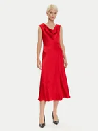 Sukienki - Imperial Sukienka koktajlowa AFBAIBA Czerwony Slim Fit - miniaturka - grafika 1