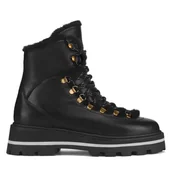 Botki damskie - Botki Gino Rossi SINEN-24FW238 Czarny - miniaturka - grafika 1