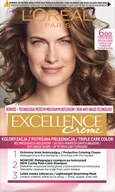 Farby do włosów i szampony koloryzujące - Loreal Excellence Creme Krem koloryzujący Ciemny Blond 6 - miniaturka - grafika 1