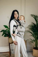 Nosidełka dla dzieci - Nosidełko LennyLamb - LennyUpGrade: Jodełka Almond-Regulowane - miniaturka - grafika 1