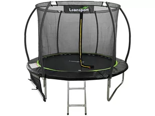 Trampolina LEAN Sport Max 6ft Czarno-Zielona - Trampoliny - miniaturka - grafika 1