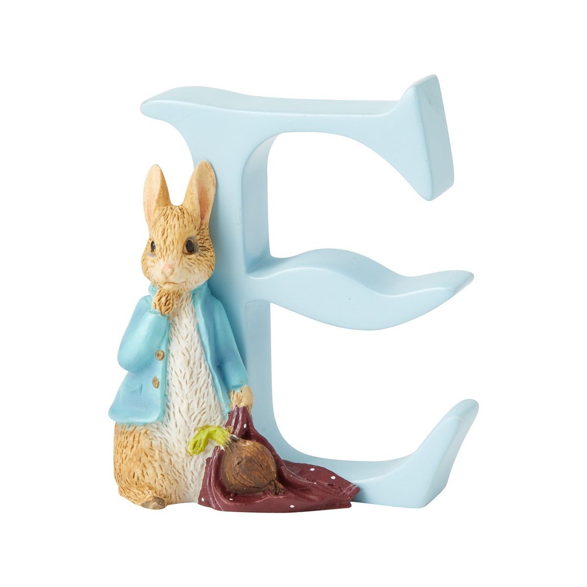 Beatrix Potter Alfabet litera E Piotruś królik z cebulą figurka jeden rozmiar A4997