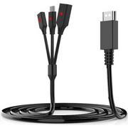 Akcesoria do Nintendo - Kabel USB - USB Typ-C/2x Joy-Con JYS NS190 - miniaturka - grafika 1