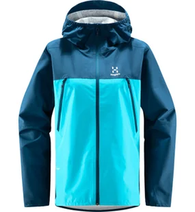 Damska kurtka Haglöfs Spira Blue L - Kurtki damskie - miniaturka - grafika 1