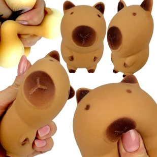 Gniotek Kapibara Mus Piankowy - Zabawki sensoryczne - miniaturka - grafika 1