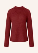 Swetry damskie - Joop! Sweter Kara Z Dodatkiem Alpaki rot - miniaturka - grafika 1