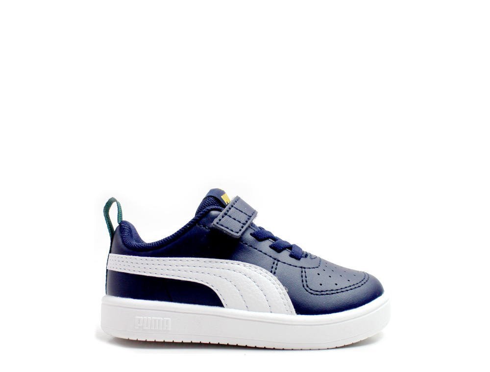 Buty dziecięce sportowe na rzep Puma Rickie AC+ Inf Granatowe 38431407 27