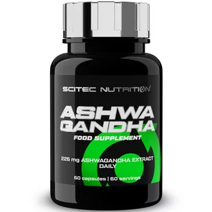 SCITEC Ashwagandha 60caps - Aminokwasy - miniaturka - grafika 1