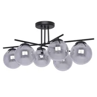 Lampy sufitowe - Gamma lampa sufitowa 6xE14 czarna/grafitowa K-5167 - miniaturka - grafika 1