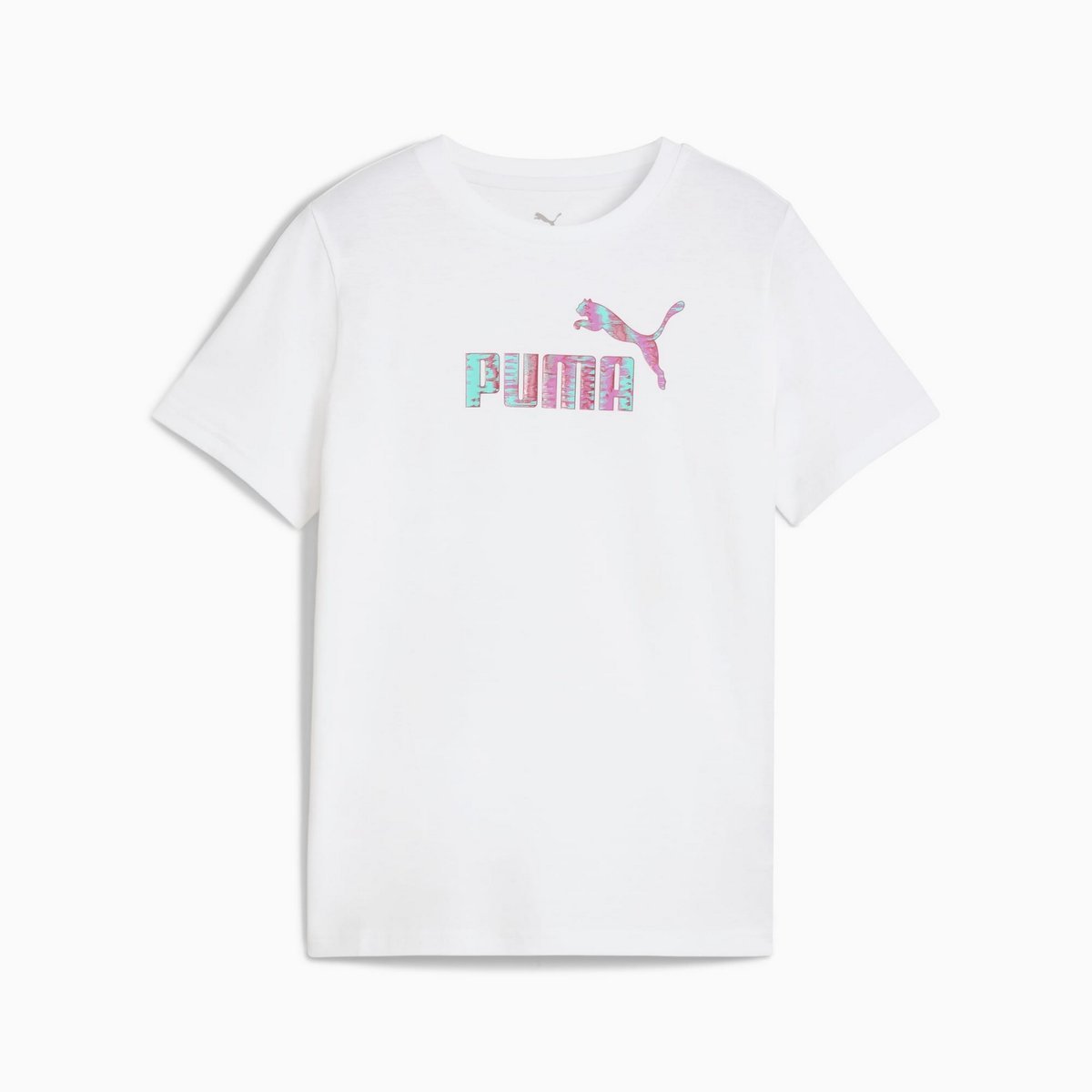 Koszulka dziewczęca Puma ESS NATURE 2.0 biała 68648402 r 164