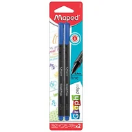 Przybory szkolne - Maped Cienkopis Graph Peps niebieski 2 sztuki blister 749140 Maped 728339 - miniaturka - grafika 1
