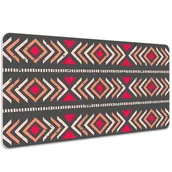 Podkładki na biurko - Duża podkładka na biurko Etniczny szlaczek 100x50cm, Dywanomat - miniaturka - grafika 1