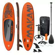 Deski SUP i akcesoria - Deska surfingowa Stand Up Paddle Board Pomarańczowy Makani 320x82x15cm - miniaturka - grafika 1