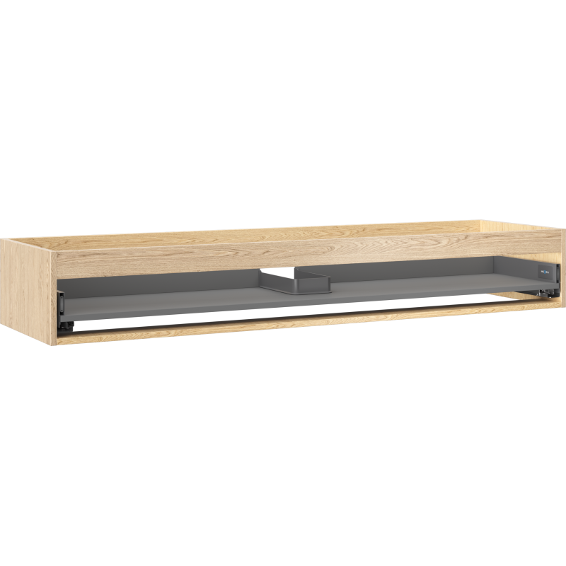 Mexen Box-A korpus szafki podumywalkowej 160 cm, 1 szuflada, dąb - 91AX0-1600-235-1-81