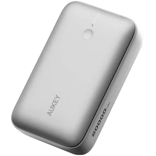 Aukey Powerbank 20000 mAh o mocy 22.5W z USB-C PB-Y57 WH Spark Mini 20000 - Powerbanki - miniaturka - grafika 1