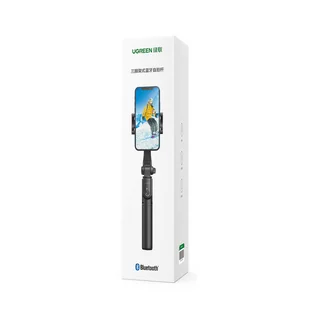 Ugreen selfie stick rozsuwany statyw teleskopowy z pilotem Bluetooth czarny (LP508) - Selfie stick - miniaturka - grafika 5