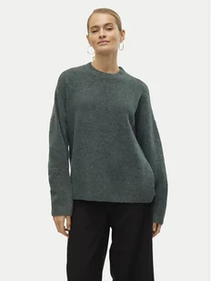 Vero Moda Sweter Boom 10320463 Zielony Loose Fit - Swetry damskie - miniaturka - grafika 1
