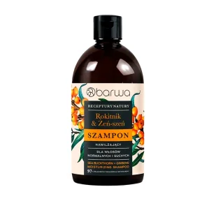 Barwa Naturalna Receptury Natury nawilżający szampon do włosów normalnych i suchych 380 ml - Szampony do włosów Barwa Naturalna Receptury Natury nawilżający szampon do włosów normalnych i suchych 380 ml - Szampony do włosów - miniaturka - grafika 1