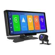 Car Video - Monitor samochodowy 9,3" Podofo A3073 Carplay&Android Auto + Kamera przednia i tylna - miniaturka - grafika 1