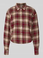 Koszule damskie - Bluzka koszulowa o kroju regular fit z czystej bawełny model ‘JILDA’ - miniaturka - grafika 1