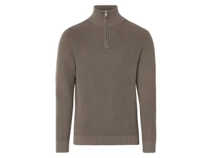 esmara Men Sweter troyer męski z bawełny (Brązowy, XXL (60/62)) - Swetry męskie - miniaturka - grafika 1