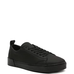 Calvin Klein Skórzane trampki LOW TOP LACE UP - Trampki męskie - miniaturka - grafika 1