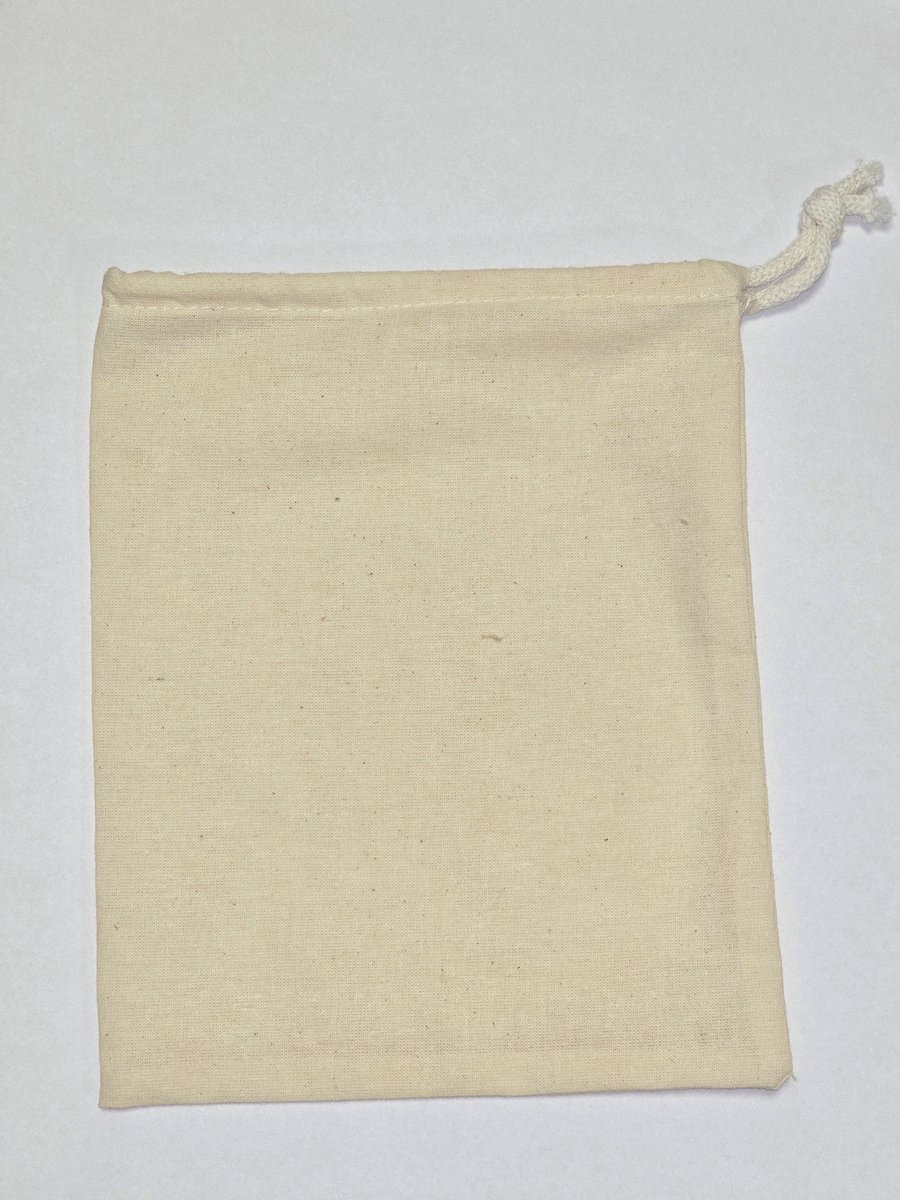 Woreczki bawełniane 19x25cm - 10szt.