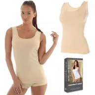 Koszulki i topy damskie - Koszulka damska bez rękawów BRUBECK TA10170 - M - miniaturka - grafika 1