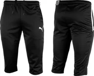 Spodnie sportowe męskie - Puma Spodnie męskie Puma teamLIGA Training 3/4 Pants 657271 03 S - miniaturka - grafika 1
