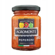 Pasztet i przetwory mięsne - Pesto paprykowe Agromonte Bruschetta 100g - Agromonte Sycylia - miniaturka - grafika 1
