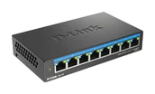 Pozostałe akcesoria sieciowe - D-Link DMS-108 Nie zarządzany L2 2.5G Ethernet (100/1000/2500) Czarny - miniaturka - grafika 1